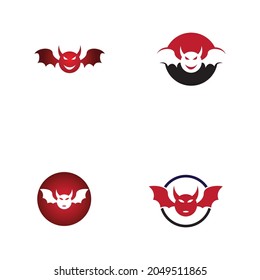 Devil logo and symbol illustration design
