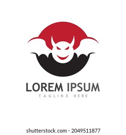 Devil logo and symbol illustration design
