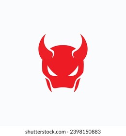 Devil logo symbol vector template