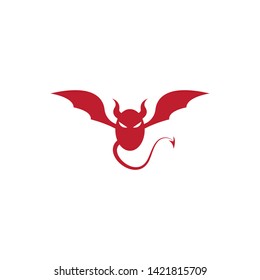 Devil logo vector template - Vector