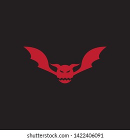 Devil logo vector template - Vector