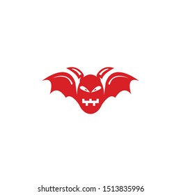 devil logo vector  template ilustration