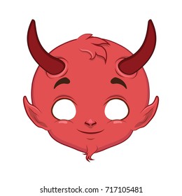 Devil mask for a series of special occasions