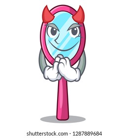 Devil mirror on the character dressing table