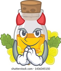 Devil mustard oil wrapped in mascot box