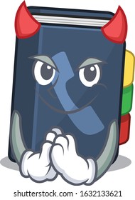 Devil phone book Cartoon in character design