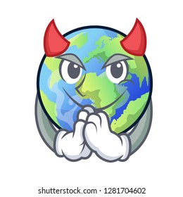 Devil picture of the cartoon langait earth