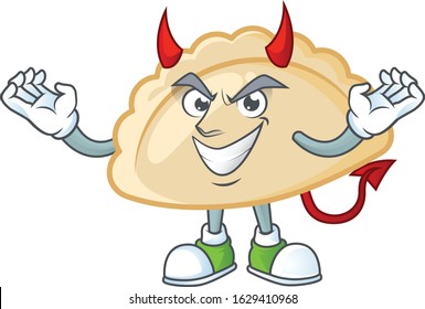 Devil a pierogi Cartoon character design style