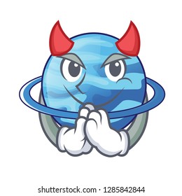 Devil planet uranus in the cartoon form