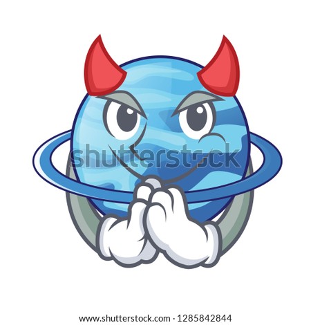 Devil planet uranus in the cartoon form