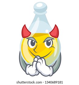 Devil sesame oil in a mascot bowl