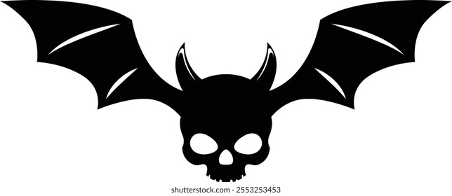 Devil Skeleton Vector Illustration Elements