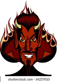 Devil with Spade