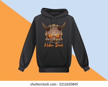 Devil t shirt design vector art