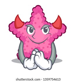 Devil toy pink starfish the character table