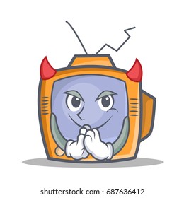 Devil TV character cartoon object
