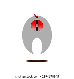 Devil A vector logo illustrations