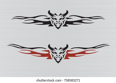 Devil vector mascot