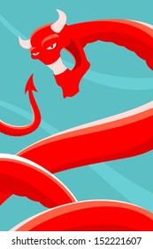 Devilish serpent
