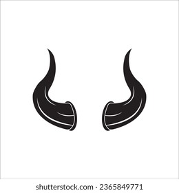 DEVIL'S HORN ICON VECTOR ILLUSTRATION SYMBOL DESIGN