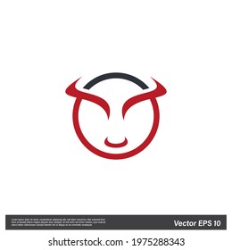 devils Icon Vector illustration simple design element