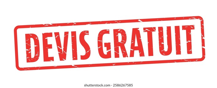 Devis gratuit, Free quote in french