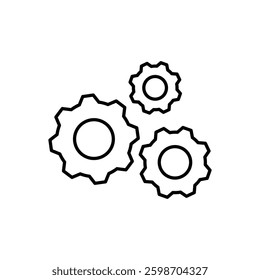 Devlopment icon vector stock illustration
