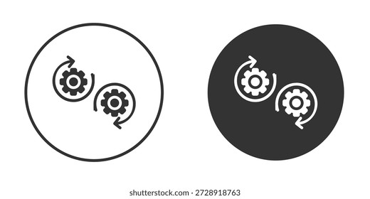 Devops icon clipart vector designs for graphic projects