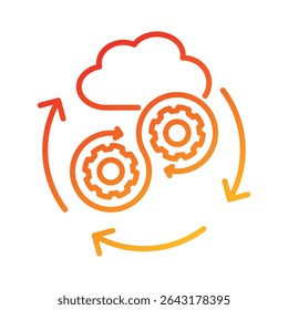 Devops Icon Element for Design
