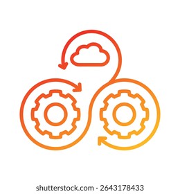 Devops Icon Element for Design