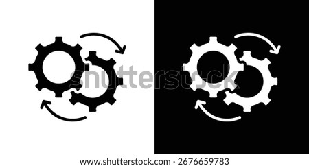 Devops icon symbol illustration doodle design