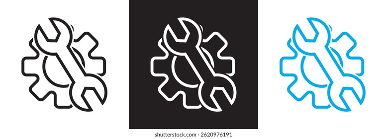 Ícone de conceito de desenvolvimento de software e metodologia DevOps.  Vetor para sites, interfaces móveis, apresentações, banner, marca visual etc. Ilustração vetorial. EPS 10