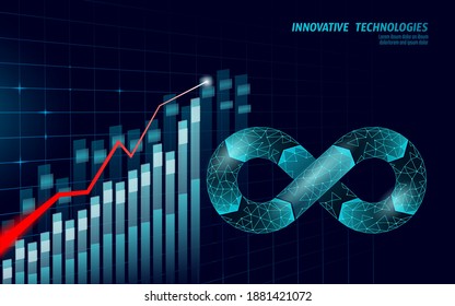 Devops software development operations infinity symbol. Programmer administration HUd display system. Coding building testing release monitoring. Online freelance vector illustration