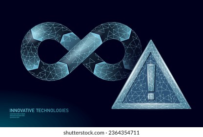 Devops software development operations infinity symbol. Programmer administration HUd display system. Coding building testing release monitoring. Online freelance vector illustration