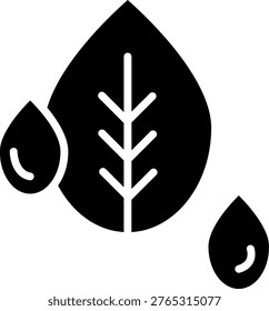 Dew Glyph Icon Vector Design