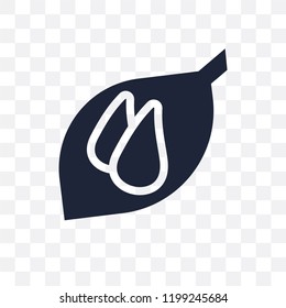 dew transparent icon. dew symbol design from Weather collection. Simple element vector illustration on transparent background.