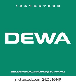 DEWA, LUXURIOUS AND GLAMOUR THIN LINE SERIF TYPEFACE