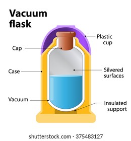 Dewar flask or Thermos
