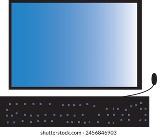 dextop pc art illustrator eps 10