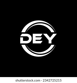 DEY Logo Design, Inspiration for a Unique Identity. Modern Elegance and Creative Design. Watermark Your Success with the Striking this Logo.