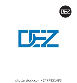 DEZ Logo Letter Monogram Design