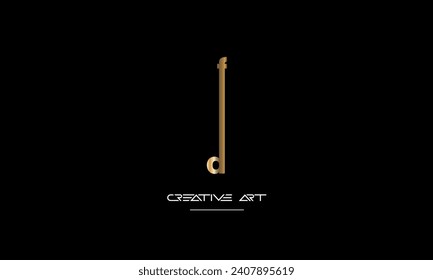 DF, FD, D, F abstract letters logo monogram