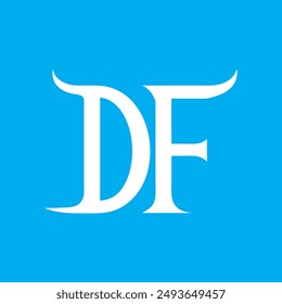 DF letter logo Creative Design.
DF monogram Logo Unique Concept Vector.
DF creative  modern flat abstract  initials letter logo.
