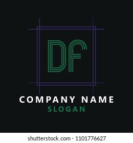 DF Letter Logo Design