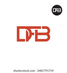 DFB Logo Letra Monograma Diseño