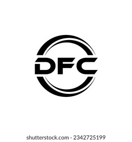 DFC Logo Design, Inspiration for a Unique Identity. Modern Elegance and Creative Design. Watermark Your Success with the Striking this Logo.