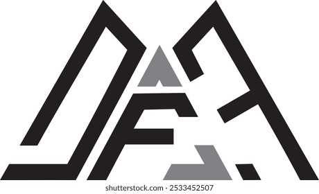 DFF building Icon logo design, icon, symbol, vector file 