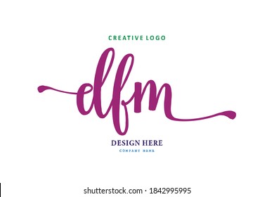 DFM lettering logo is simple, easy to understand and authoritative