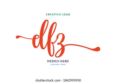 DFZ lettering logo is simple, easy to understand and authoritative