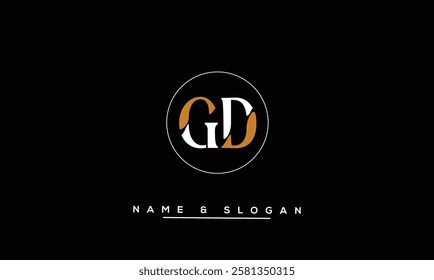 DG, DG Abstract Letters Log Monogram